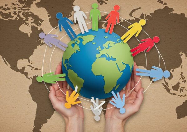 Speakers and attendees from around the world sharing insights on stage at the Cyprus Digital Marketing Summit.