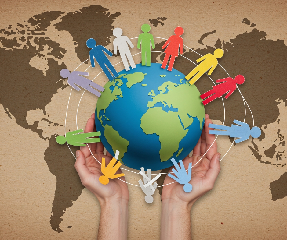 Speakers and attendees from around the world sharing insights on stage at the Cyprus Digital Marketing Summit.