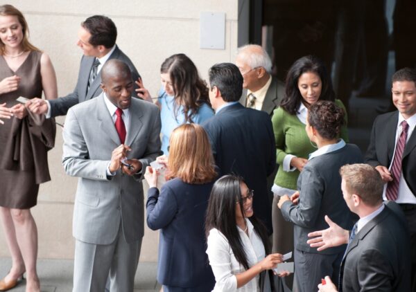 Global leaders and digital marketers networking at the Cyprus Summit, building partnerships and collaborations.