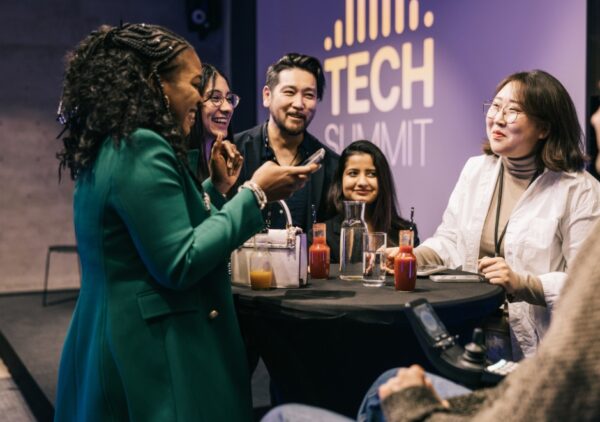 Executives and marketers networking during the Cyprus Digital Marketing Summit 2026.