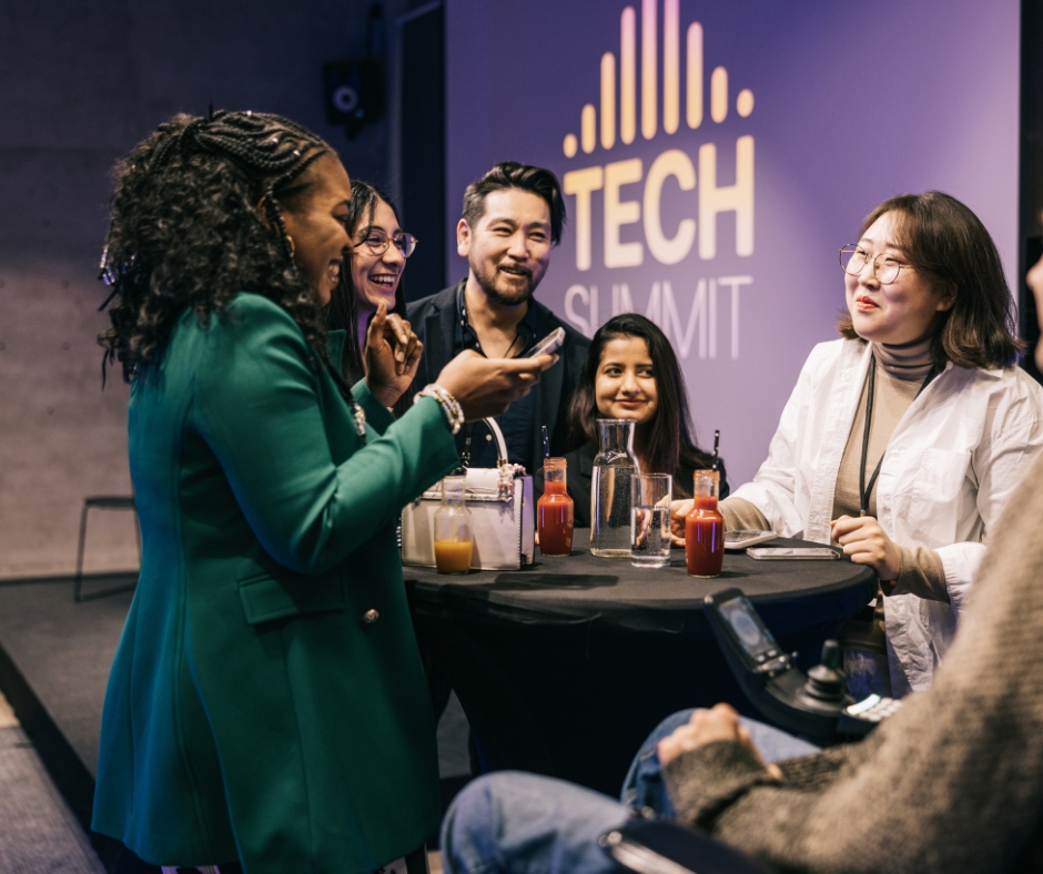 Executives and marketers networking during the Cyprus Digital Marketing Summit 2026.